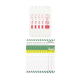 LIVELIFEBETTER® Equipment Safety Inspection Tags - 5 Holders and 10 Inserts - Show Equipment has Been Inspected (LOLER/PUWER) and fit for use - Durable Polypropylene (PP) Tags