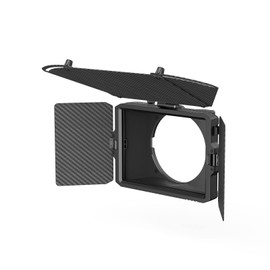 SmallRig Mini Matte Box for Mirrorless DSLR Camera with 4 x 5.65" Filter Tray and 67mm/72mm/77mm/82mm-95mm Adapter Ring - 3680