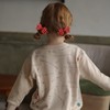 3in Glitter Christmas Red Sequin Cheer Bow Alligator Clip for