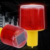 1 x Emergency Warning Flash Light, Solar LED Alarm Traffic