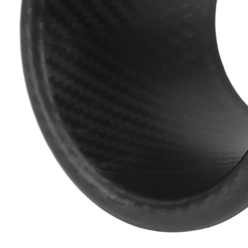 Turbo Air Intake Pipe Funnel Kit Universal Rubber Carbon Fiber