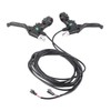 1 Pair Aluminium Alloy Waterproof Brake Handlebar Grip for Electric