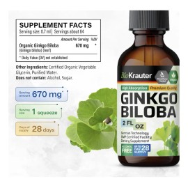 Gotas Premium Ginkgo Biloba Activa Tu Mente 60ml Americano