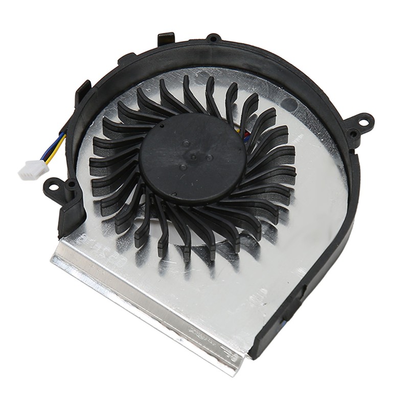 Cooling Fan 4 Pin Aluminum Alloy ABS Easy Replaceable Laptop