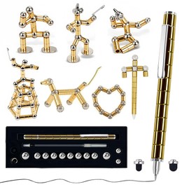 Fidget Pen, Decompression Magnetic Pen, Cool Fidget Toys for Stress and Anxiety Relief, Sensory Toys Best Gifts for Teenage Boys, Ideal Gift for 8-13 Years Old, Novelty Gifts for Teen and Adults