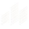 30PCS MF51 Single Head Glass Sealed Thermistor High Temperature Resistant