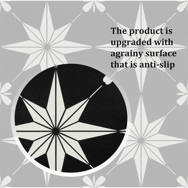 Peel and Stick Floor Tile,Vinyl Flooring 11.8in X 11.8in Floor