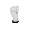 Cofan Connection Hose | 90° Angled Toilet Cuff | Includes