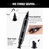 2Pack Dual Tip Eyeliner Stamp Pen 2 in 1 –
