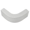 G-PLUS Silver Pontoon Boat Aluminum Corner Cap F-22 C-shaped 1-1/2