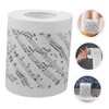 SEWOART 1 Roll Musical Note Toilet Paper Toilet Tissue Bulk