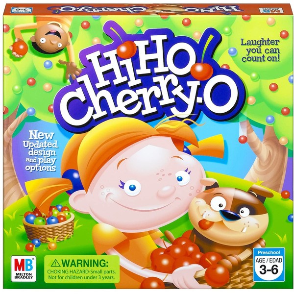 Hasbro Hi Ho! Cherry-O Board Game for 2 to 4 Players Kids Ages 3 and Up ()