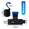 Bluelander Straps Ganchos De Levantamiento Muñequera Gym Crossfit Pesas Color