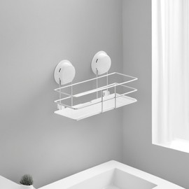 HAIJUFX Corner Shower Caddy，Shower Shelves Shower Rack，Shower Shelves Storage Bathroom Organizers and Storage，Quick Installation Rust Proof Shower Storage Shower Shelf (D（10.24 * 5.91 * 4.72）)