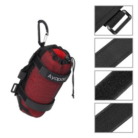 Ayaport Speaker Mount Holder Golf Cart Speaker Strap Fits Most Portable Sound Bar Round Cylindrical Speakers Radio, Golf Cart Accessories Applicable to Railing, Frame, Bike Handlebar (Medium)