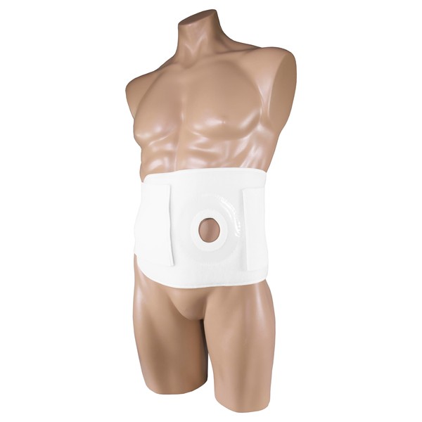 OTC Ostomy Abdominal Binder, Stoma Support, Henia Colostomy, 9" Belt,