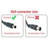 Dell 90W AC Power Adapter, 4.5mm Connector, with 1m Cable,