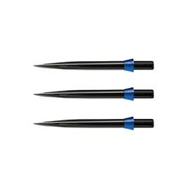 RED DRAGON Specialist Darts Points Trident Points Black Standard 32mm with Blue Tridents - 1 set per pack