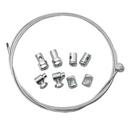 Universal Cable Repair Kit Motorcycle Cable Repair Kit Throttle Lever with Fixing Screws Motorcycle Clutch Throttle Cables Brake Repair Kit