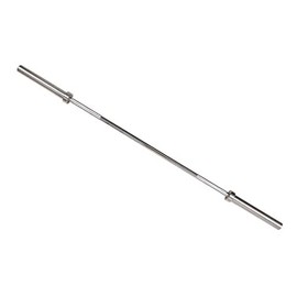IMR Olympic Bar for Weightlifting and Power Lifting Barbell, 700-Pound Capacity (6' Feet, Silver)