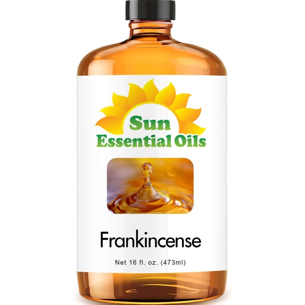 Sun Essential Oils 16oz - Frankincense Essential Oil - 16 Fluid Ounces