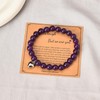 Amethyst Healing Bracelet for Women Anxiety and Stress Relief Items
