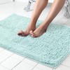ITSOFT Chenille Bath Mat, Non Slip Bathroom Mat for Bathroom,