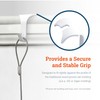 Picture Rail Hooks White - Supports 8 lbs - 10
