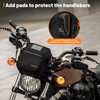 Oumurs Motorcycle Handlebar Bags,1680D Water-resistant Universal Bar bag American Flag