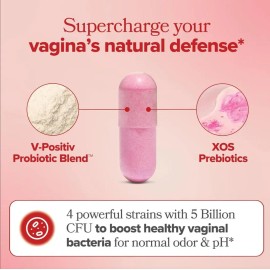 Vaginal Probiotic Suplemento Probióticos Dietario 60 Erasmin