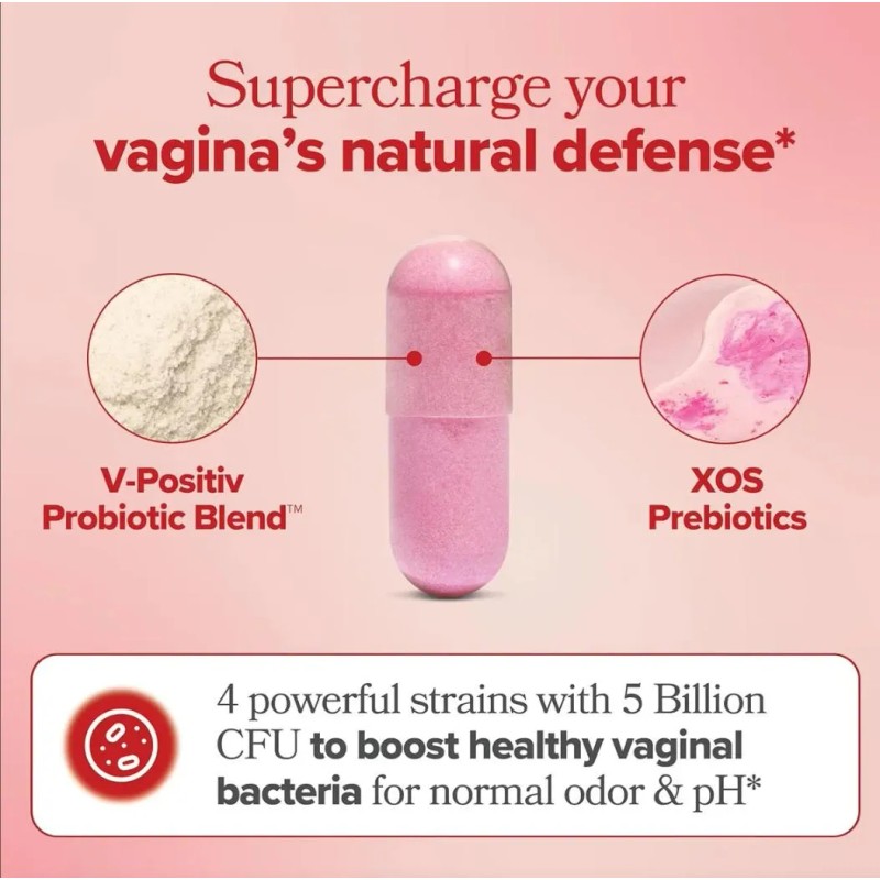 Vaginal Probiotic Suplemento Probióticos Dietario 60 Erasmin