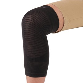 Phiten NanoMEX Knee Supporter, Soft Type, L to LL, Thin, Low Profile, Breathable, Lightweight Type, Made with Ikkoko XAREC (SPS Resin), Quick Drying, Lightweight, Heat Retention, Joint Care, Everyday