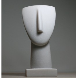 Head of Cycladic Figurine Idol Greek Modern Art Statue Sculpture Museum 6.9΄΄