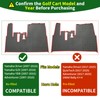 Cartalia Golf Cart Floor Liner Mat 8mm Thick Rubber Full