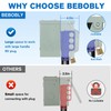 BEBOBLY 30 Amp RV Power Outlet Box, 125 Volt NEMA