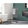 EADOT 41 Inch Standing Towel Rack Double L Shape Bath