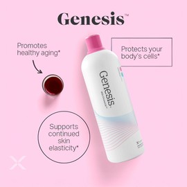 Xyngular Genesis Liquid Supplement | Daily Antioxidant & Immune Support | Supports Cellular Health & Natural Energy | Plant-Based Formula with Clean Ingredients | 32 fl oz | Non-GMO, Gluten-Free