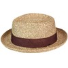 Bailey Flower Trilby Hat - Brown-Multi, Brown/Multi