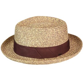 Bailey Flower Trilby Hat - Brown-Multi, Brown/Multi