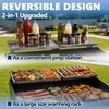 Reversible Griddle Warming Rack/Shelf for Blackstone 28" Griddle, 2-Pack SS