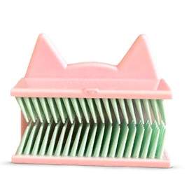 Hair Catcher Shower Wall, Hair Trap - Hair Collector for Shower, Silicone Hair Catchers for Shower, Drain Protector and Bathtub (Pink)