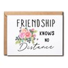 NDHGifts Friendship Knows No Distance Card - Long Distance Friendship