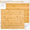 Vesici Reversible Pastry Board with Lip for Rolling Dough Large