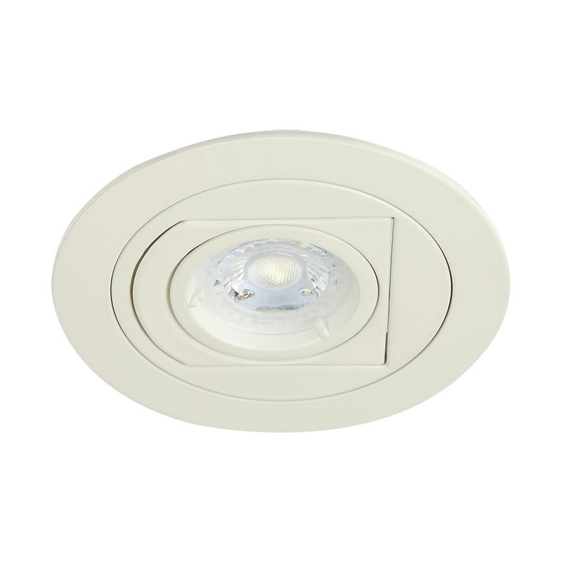 Tecnolite - Lámpara Downlight Empotrable Retráctil, Potencia Máx. 50 W,