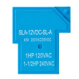 Weasch Power Relay, SLA-12VDC-SL-A, Coil Voltage DC 12V, 40A 250VAC/30VDC, Normally Open, 4 Pins (10)