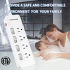 Appliance Extension Cord with Individual Switches on Off - 6