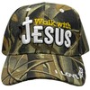 Black Duck Brand Embroidered Walk with Jesus Adjustable Baseball Cap