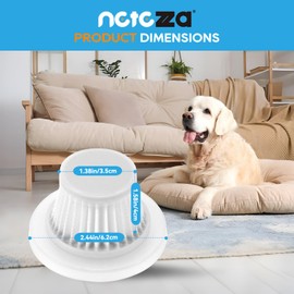 10 Pack duck vacuum filters fit for Horsepower Duck Vacuum Cleaner As Seen on TV - High Efficiency Filters for duck vacuum cleaner，Washable & Reusable