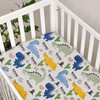 2 Pack Mini Crib Sheets 38'' x 24'', Soft Cotton