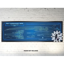SSV Normandy SR2 - Mass Effect - 36 x 11.75 (Panoramic Print)